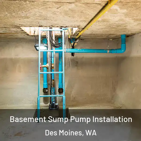  Basement Sump Pump Installation Des Moines, WA