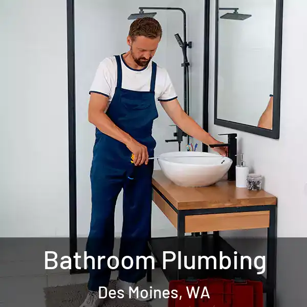  Bathroom Plumbing Des Moines, WA