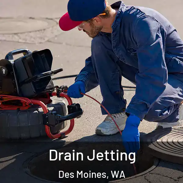  Drain Jetting Des Moines, WA