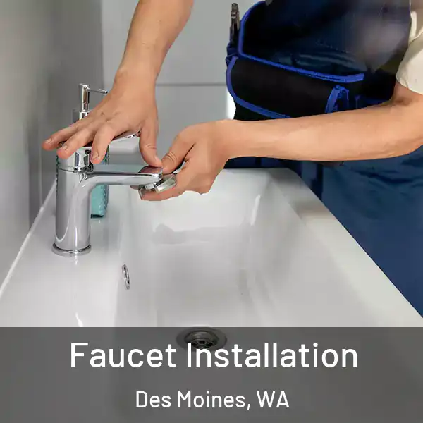  Faucet Installation Des Moines, WA