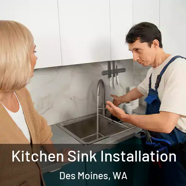  Kitchen Sink Installation Des Moines, WA