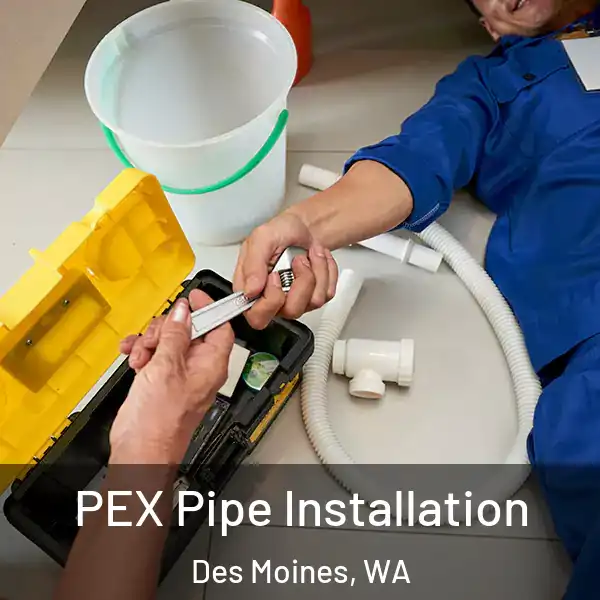  PEX Pipe Installation Des Moines, WA