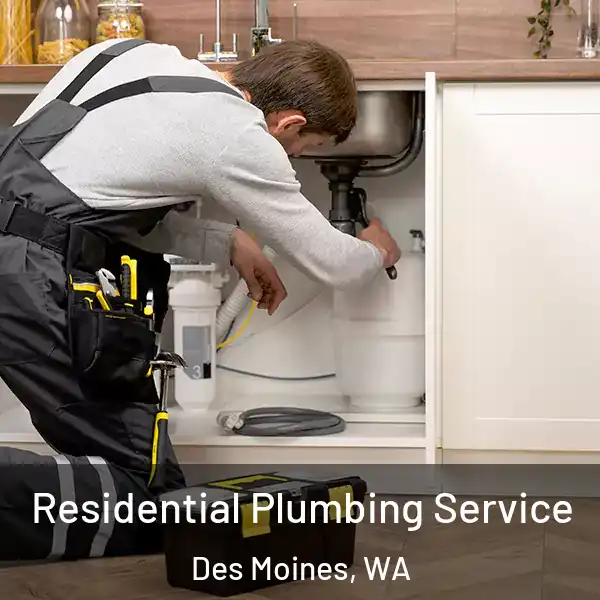  Residential Plumbing Service Des Moines, WA