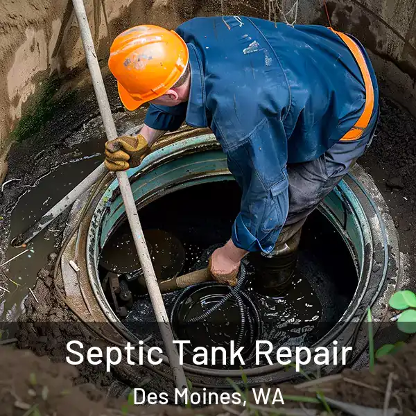  Septic Tank Repair Des Moines, WA
