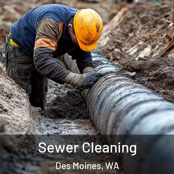  Sewer Cleaning Des Moines, WA