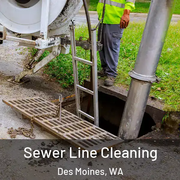  Sewer Line Cleaning Des Moines, WA