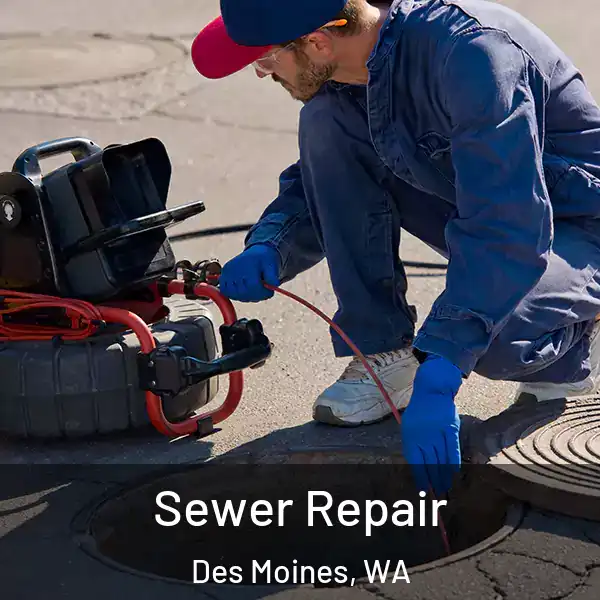  Sewer Repair Des Moines, WA
