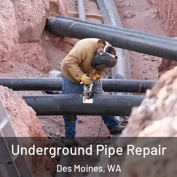  Underground Pipe Repair Des Moines, WA