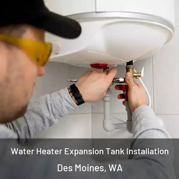  Water Heater Expansion Tank Installation Des Moines, WA