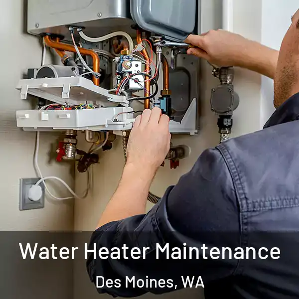  Water Heater Maintenance Des Moines, WA