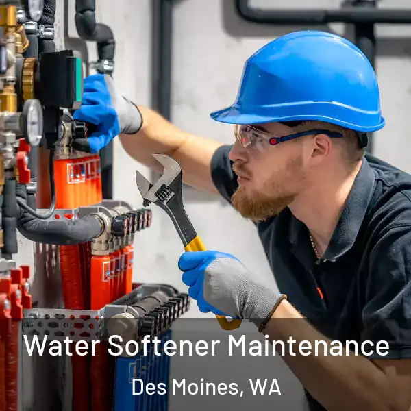  Water Softener Maintenance Des Moines, WA